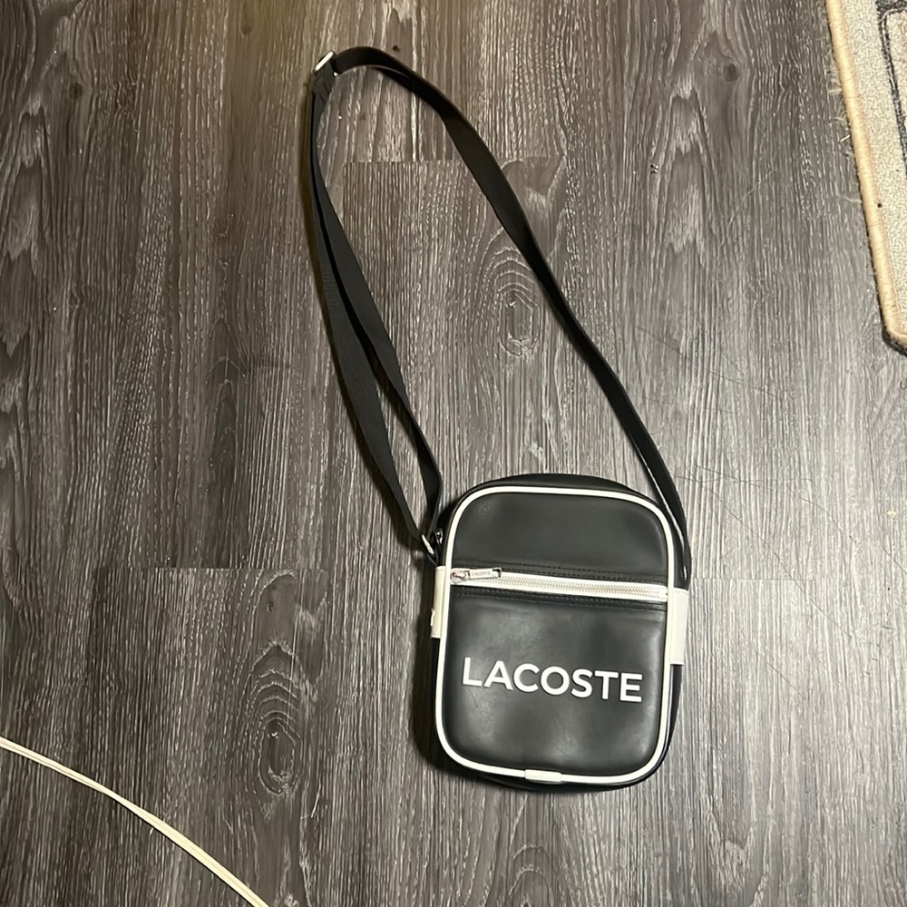 Men Lacoste messenger bag